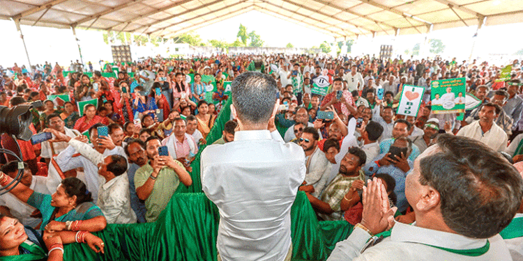 ବାଲିଗୁଡାରେ କାର୍ତ୍ତିକ ପାଣ୍ଡିଆନଙ୍କ ଜୋରଦାର ପ୍ରଚାର