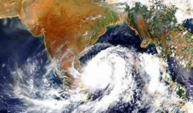 ଦକ୍ଷିଣ-ପଶ୍ଚିମ ବଙ୍ଗୋପସାଗରରେ ଘୂର୍ଣ୍ଣିବଳୟ