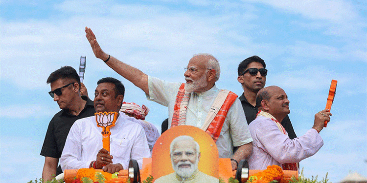 ବଡ଼ଦାଣ୍ଡରେ ମୋଦୀଙ୍କ ମେଗା ରୋଡ ସୋ’’