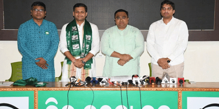 ବିଜେଡ଼ିରେ ଯୋଗଦେଲେ ଆଠମଲ୍ଲିକ ନିର୍ବାଚନ ମଣ୍ଡଳୀର ବିଜେପି ନେତା ସଂଗ୍ରାମ ମହାପାତ୍ର