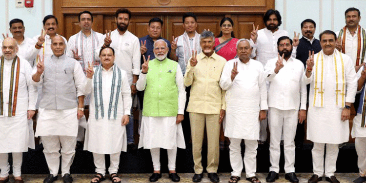 ନରେନ୍ଦ୍ର ମୋଦି ଏନଡିଏର ନେତା ନିର୍ବାଚିତ