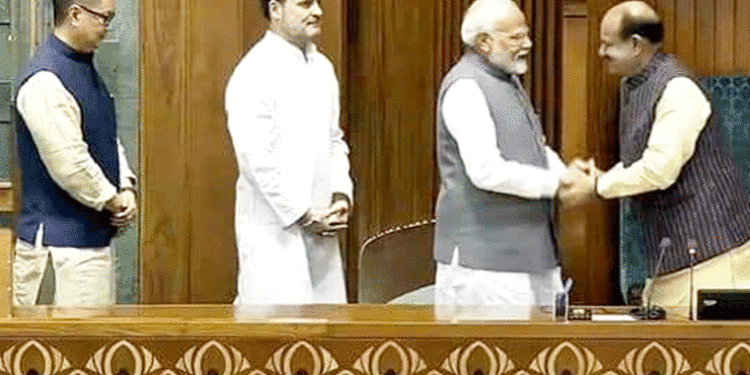 ଦ୍ବିତୀୟ ଥର ଲୋକସଭାର ବାଚସ୍ପତି ଭାବେ ନିର୍ବାଚିତ ହେଲେ ଓମ୍‌ ବିର୍ଲା