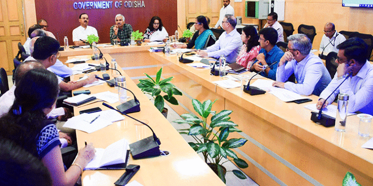 ମୁଖ୍ୟ ଶାସନ ସଚିବଙ୍କ ଅଧ୍ୟକ୍ଷତାରେ ସଚିବ ସ୍ତରୀୟ ବୈଠକ ଅନୁଷ୍ଠିତ