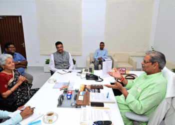 ଉପମୁଖ୍ୟମନ୍ତ୍ରୀଙ୍କୁ ଭେଟିଲେ ଡ. ସୌମ୍ୟା ସ୍ୱାମୀନାଥନ