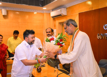 କନକ ବର୍ଦ୍ଧନ ସିଂହଦେଓଙ୍କ ସହ ରୟାଲ ଇଣ୍ଡିଆ କମ୍ପାନୀ ପ୍ରତିନିଧିଙ୍କ ବୈଠକ