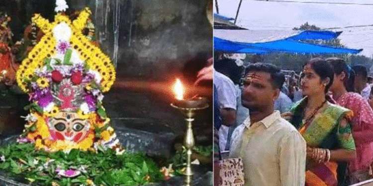 କାର୍ତିକମାସ ସୋମବାର ଓ ପଂଚକବ୍ରତ ପାଇଁ ଆଖଣ୍ଡଳମଣିଙ୍କ ପୀଠରେ ଭକ୍ତଙ୍କ ଭିଡ
