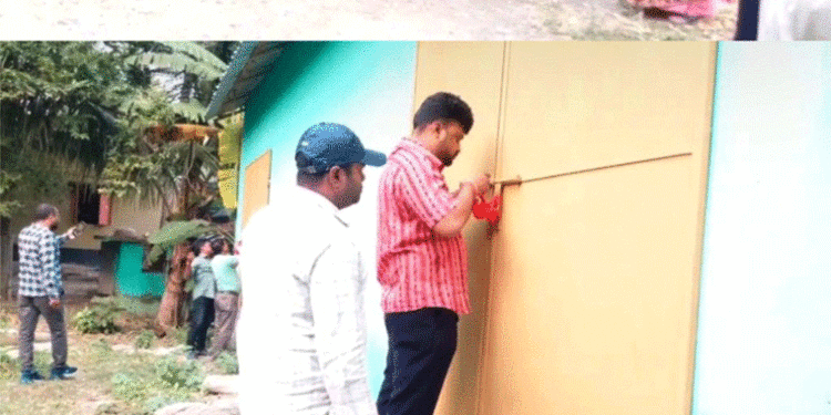 ଚାଉଳ ଗୋଦାମକୁ ସିଲ୍ କଲେ ତହସିଲଦାର ଓ ସିଡିପିଓ