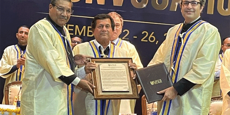 ୟୁପିଇଏସ୍‍ ବିଶ୍ୱବିଦ୍ୟାଳୟରୁ ଅଚ୍ୟୁତ ସାମନ୍ତଙ୍କୁ ସମ୍ମାନସୂଚକ ଡକ୍ଟରେଟ୍‍