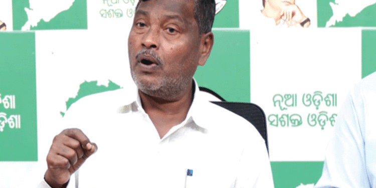ପର୍ବତକୁ ଢେଲା ମାରିଲା ଭଳି କହୁଛନ୍ତି ବିଜେପି ନେତା: ବିଜେଡ଼ି