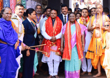 ଶ୍ରୀଜୀଉଙ୍କ ଦର୍ଶନ କଲେ ରାଷ୍ଟ୍ରପତି