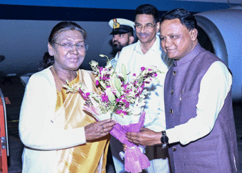 ଭୁବନେଶ୍ୱରରେ ରାଷ୍ଟ୍ରପତି ଦ୍ରୌପଦୀ ମୁର୍ମୁ