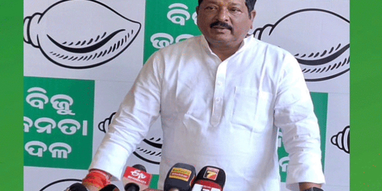 ରଣେନ୍ଦ୍ର ପ୍ରତାପ ସ୍ୱାଇଁଙ୍କ ଉପରେ ଆକ୍ରମଣ ବିଜେପିର ପ୍ରାୟୋଜିତ କାର୍ଯ୍ୟକ୍ରମ ଥିଲା: ବିଜେଡି