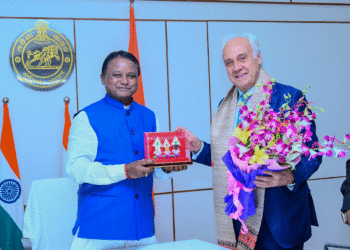 ମୁଖ୍ୟମନ୍ତ୍ରୀଙ୍କୁ ଭେଟିଲେ ସ୍ପେନର ରାଷ୍ଟ୍ରଦୂତ ଜୁଆନ୍ ଆଣ୍ଟୋନିଓ ମାର୍ଚ ପୁଜୋଲ