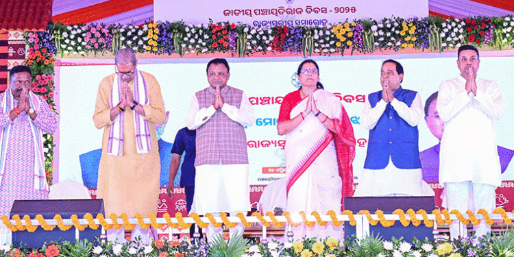 ପୁରୀ ଠାରେ ଜାତୀୟ ପଞ୍ଚାୟତିରାଜ ଦିବସ ସମାରୋହ -୨୦୨୫ ପାଳନ