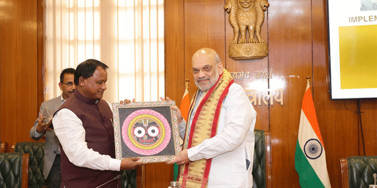 କେନ୍ଦ୍ର ଗୃହମନ୍ତ୍ରୀଙ୍କୁ ଭେଟିଲେ ମୁଖ୍ୟମନ୍ତ୍ରୀ: ଏକାଧିକ ପ୍ରସଙ୍ଗରେ କଲେ ଆଲୋଚନା