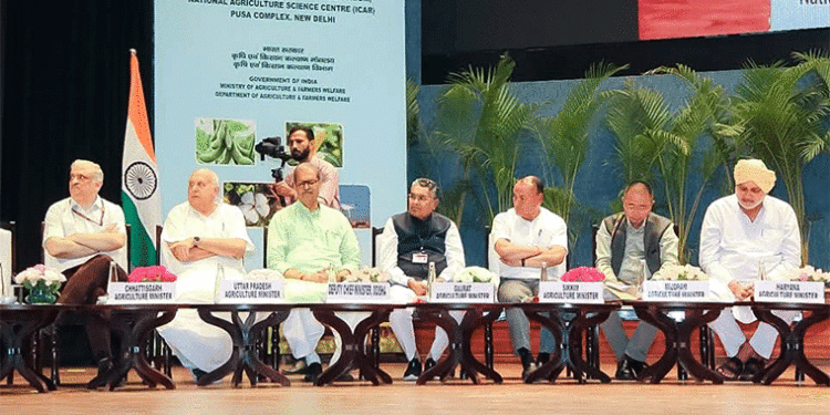 ରାଷ୍ଟ୍ରୀୟ କୃଷି ସମ୍ମିଳନୀରେ ଯୋଗଦେଲେ ଉପମୁଖ୍ୟମନ୍ତ୍ରୀ ଶ୍ରୀ କନକ ବର୍ଦ୍ଧନ ସିଂହଦେଓ