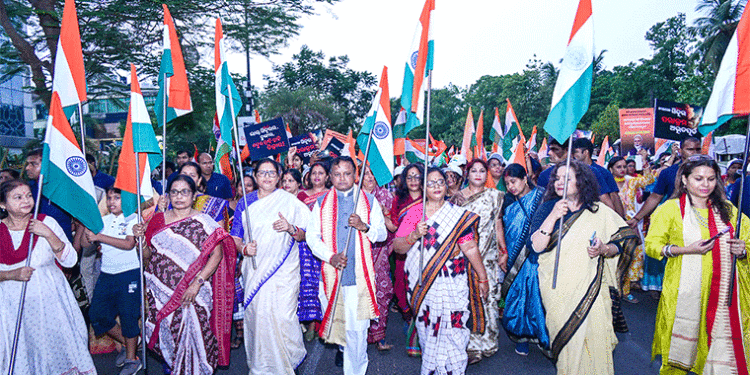 ମିଶନ ଶକ୍ତି ପକ୍ଷରୁ ଆୟୋଜିତ ସିନ୍ଦୂର ଯାତ୍ରାରେ ଯୋଗଦେଲେ ମୁଖ୍ୟମନ୍ତ୍ରୀ