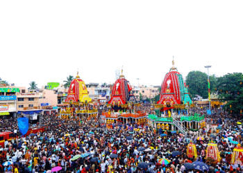 ଗୁଣ୍ଡିଚା ମନ୍ଦିରରେ ଲାଗିଲା ତିନି ରଥ
