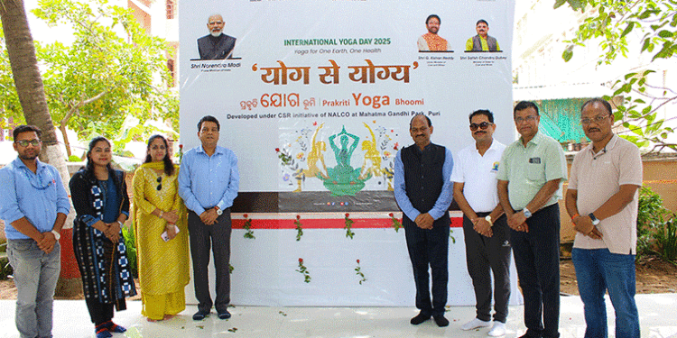 ନାଲକୋ ପକ୍ଷରୁ ଅନ୍ତର୍ଜାତୀୟ ଯୋଗ ଦିବସ ପାଳିତ