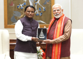 ପ୍ରଧାନମନ୍ତ୍ରୀଙ୍କୁ ଭେଟିଲେ ମୁଖ୍ୟମନ୍ତ୍ରୀ