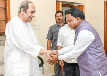 ନବୀନ ପଟ୍ଟନାୟକଙ୍କୁ ଭେଟିଲେ ମୁଖ୍ୟମନ୍ତ୍ରୀ