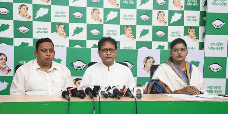 ବିଜେପି ଷଡଯନ୍ତ୍ରକାରୀ, ଏବିଭିପି ହତ୍ୟାକାରୀ: ବିଜେଡି