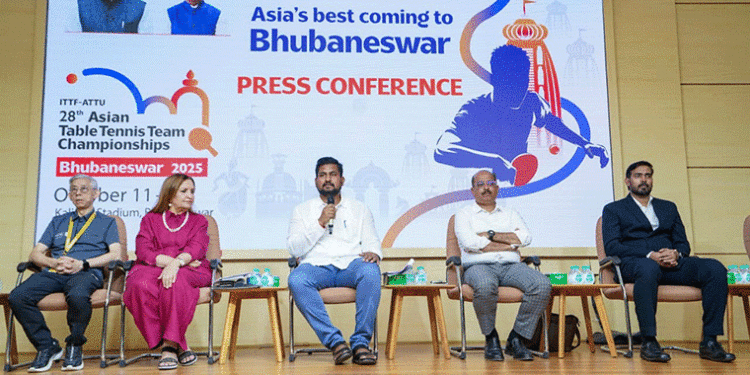 କଳିଙ୍ଗ ଷ୍ଟାଡ଼ିୟମରେ ହେବ ଏସୀୟ ଟେବୁଲ ଟେନିସ୍‌ ଟିମ୍ ଚାମ୍ପିୟନସିପ୍