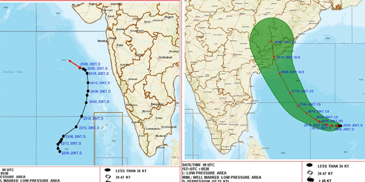 ଓଡ଼ିଶାରେ ପ୍ରଭାବ ଦେଖାଇବ ବାତ୍ୟା ‘ମୋନ୍ଥା’