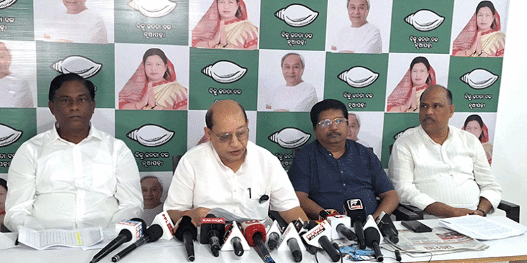 ବିଜେପି ସରକାର ସବୁକ୍ଷେତ୍ରରେ ବିଫଳ: ବିଜେଡି