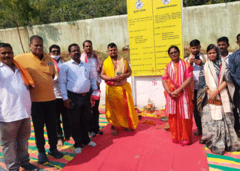 ଉପର ମଣିନାଗ ରାସ୍ତା ନିର୍ମାଣ ପାଇଁ ଶିଳାନ୍ୟାସ