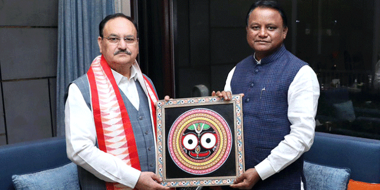 ରାଜ୍ୟର ସ୍ବାସ୍ଥ୍ୟ ଭିତ୍ତିଭୂମି ନେଇ ଜେପି ନଡ୍ଡାଙ୍କ ସହ ଆଲୋଚନା କଲେ ମୁଖ୍ୟମନ୍ତ୍ରୀ