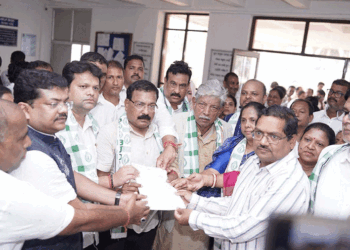 ଭଦ୍ରକରେ ବିଜେଡିର ବିଶାଳ ପ୍ରତିବାଦ ସଭା