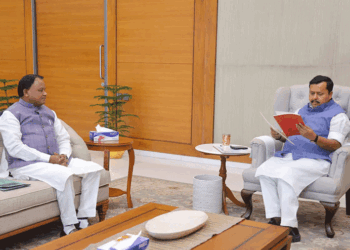 ନୀତିନ ନବୀନଙ୍କୁ ଭେଟିଲେ ମୁଖ୍ୟମନ୍ତ୍ରୀ ମୋହନ ମାଝୀ