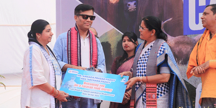 ଉପ ମୁଖ୍ୟମନ୍ତ୍ରୀଙ୍କ ଦ୍ଵାରା ପର୍ଯ୍ୟଟନ କାରାଭାନ ଲୋକାର୍ପିତ