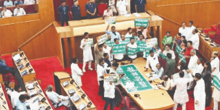 ଧାନକିଣା ଅବ୍ୟବସ୍ଥା ନେଇ ଗୃହରେ ଅଚଳାବସ୍ଥା