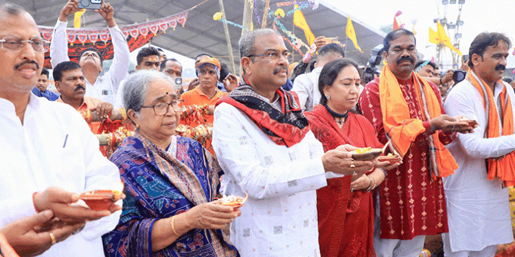 ମା’ ହିଙ୍ଗୁଳା ସନାତନ ସଭ୍ୟତାର ଆଧ୍ୟାତ୍ମିକ ଚେତନାର ପ୍ରତୀକ: କେନ୍ଦ୍ର ଶିକ୍ଷା ମନ୍ତ୍ରୀ ଧର୍ମେନ୍ଦ୍ର ପ୍ରଧାନ