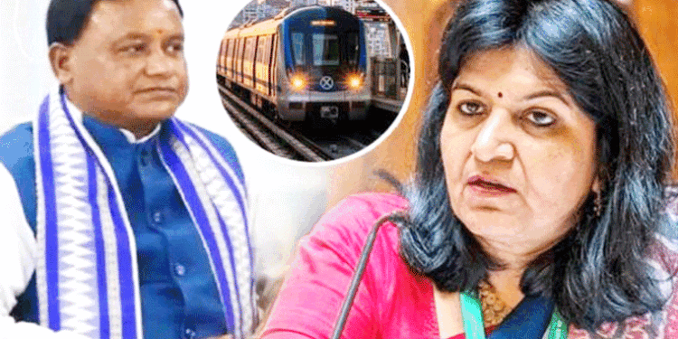 ମୁଖ୍ୟମନ୍ତ୍ରୀଙ୍କୁ ଅପରାଜିତାଙ୍କ ଚିଠି: ମେଟ୍ରୋ ପ୍ରକଳ୍ପ ପୁନଃବିଚାର କରିବାକୁ ଅନୁରୋଧ