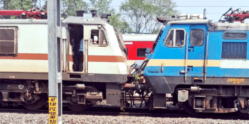 ଭୁବନେଶ୍ୱରରେ ଦୁଇ ଟ୍ରେନ୍ ମୁହାଁମୁହିଁ ଧକ୍କା