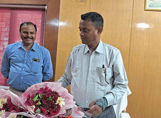 ମୁଖ୍ୟ ନିର୍ମାଣ ଯନ୍ତ୍ରୀ ଭାବେ ଅଶୋକ ଙ୍କ ଯୋଗଦାନ
