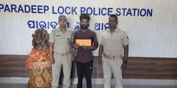 ୧୨.୩୧ ଗ୍ରାମ ବ୍ରାଉନସୁଗାର ଜବତ, ଜଣେ ଗିରଫ।